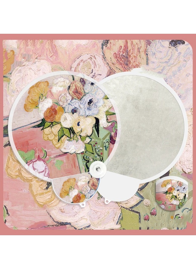 EBMINI - Van Gogh Oil Painting Green Rose Reflective Board - Image 1