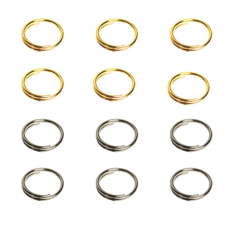 SATRA TRADERS 500G Double Loops Round Split Jump Rings Connector - Image 1