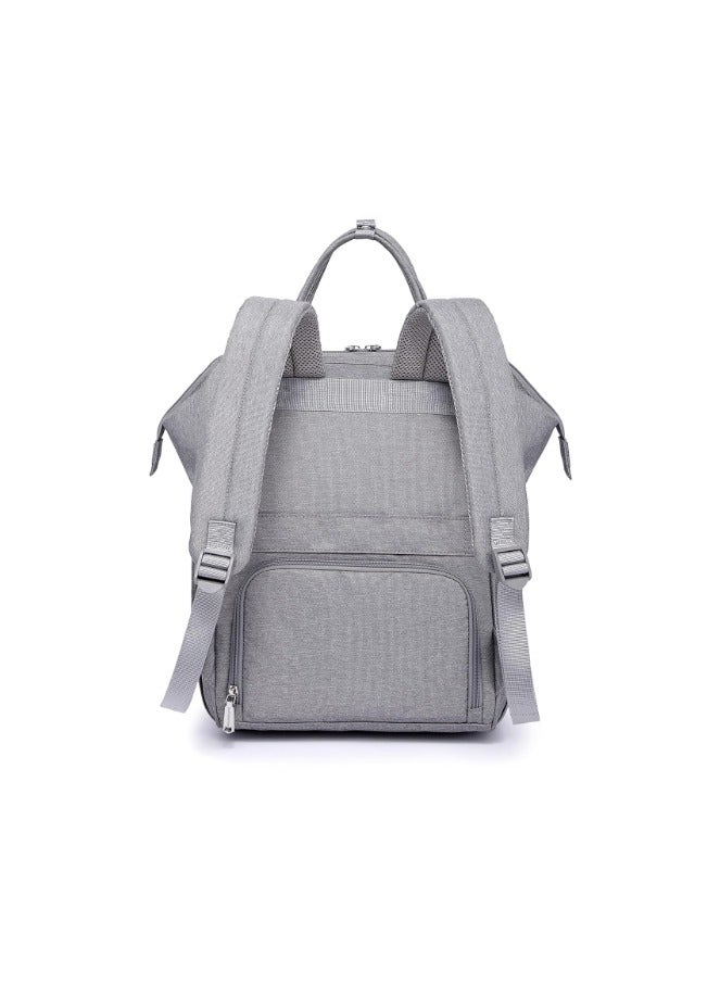 BabbleRoo Multifunctional Baby Changing Backpack – Large Diaper Bag with Changing Mat, Pram Straps, and Dummy Pouch – Travel-Friendly Baby Bag - Image 2