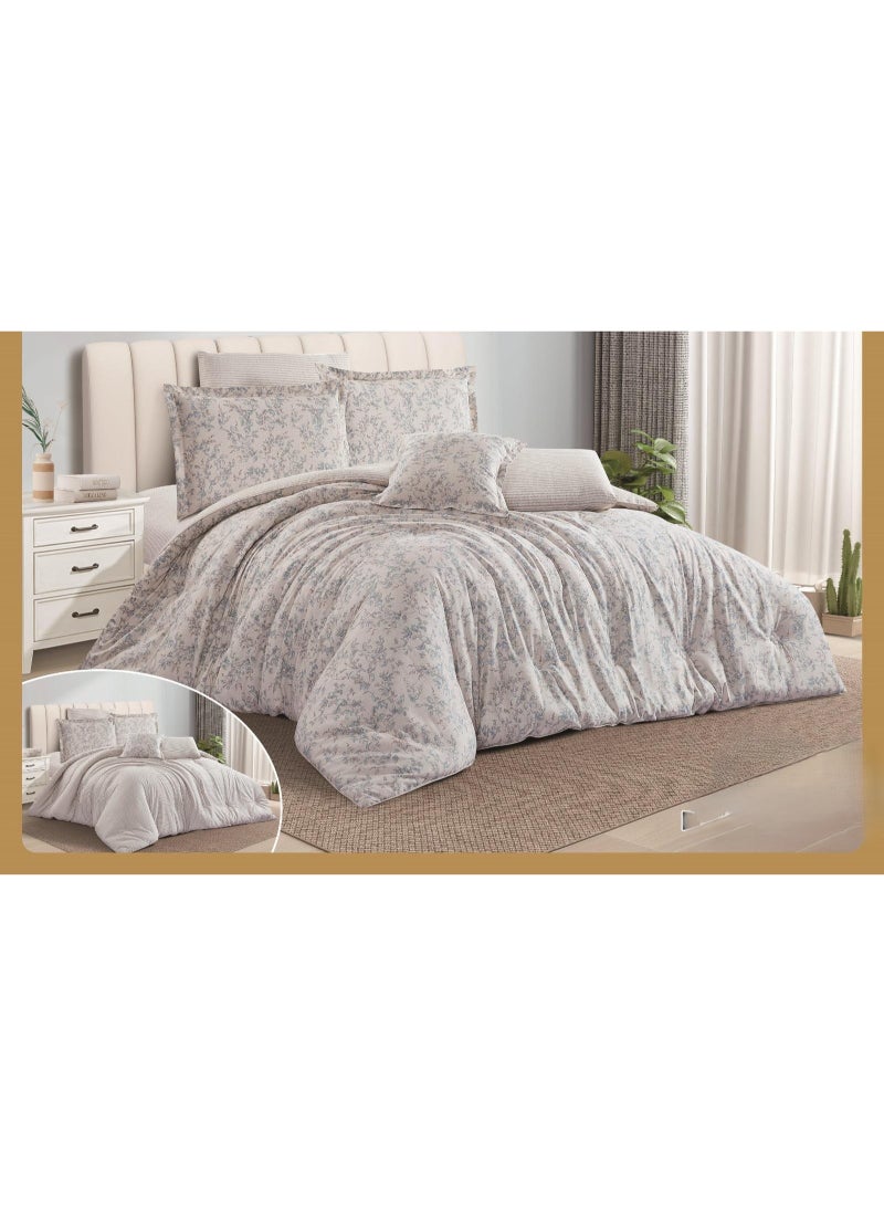 لوفيرا مفرش نفرين مشجر بتصميم حصري من المايكروفايبر مقاس ٢٣٠* ٢٥٠ سم - Image 1