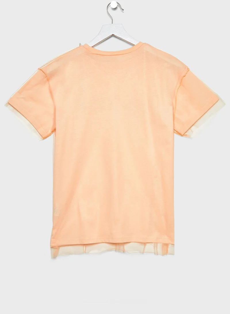 RIVER ISLAND Kids Famous Top