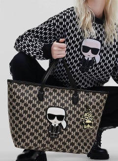 كارل لاجرفيلد باريس حقيبة توت K/Ikonik Monogram النسائية من Karl Lagerfeld Paris  - Image 2
