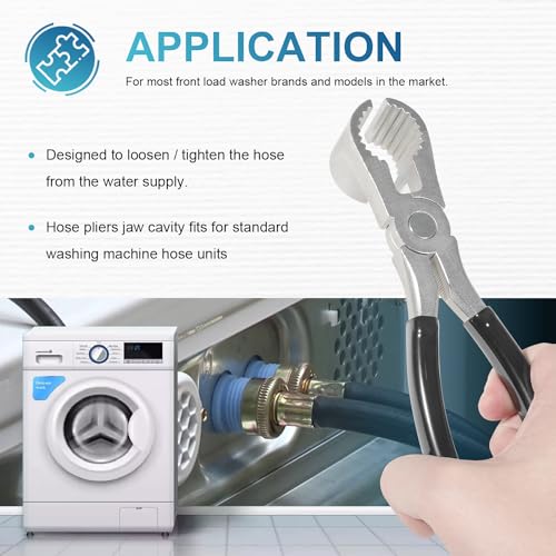 Deargooday Washer Hose Plier for Washing Machine Inlet Hoses THP-1 20001120 - Image 2