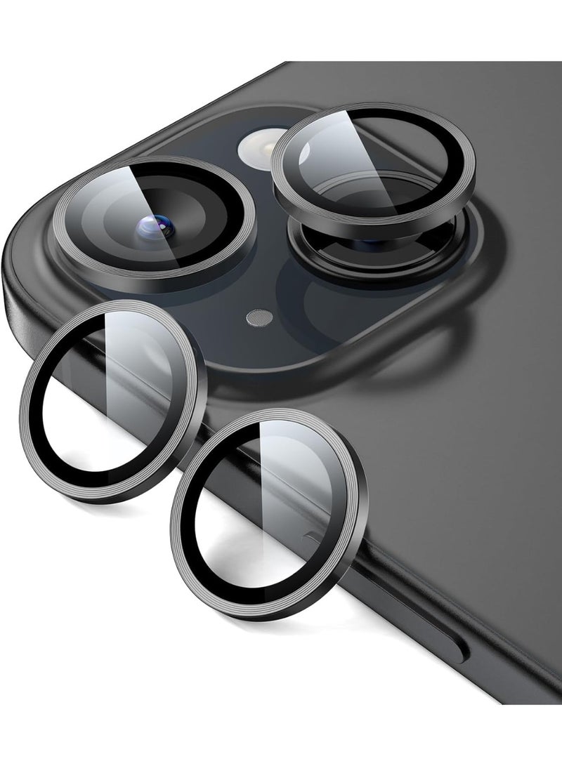 Camera Lenses Compatible with iPhone 14 or 14 Plus - Black - Image 1