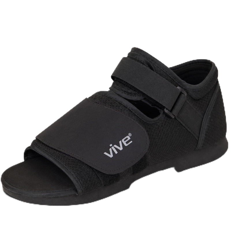 Vive Rounded Post Op Shoe for Injured Foot Orthopedic Recovery Shoes for Women Men Lightweight Adjustable Medical Walking Shoe for Post Surgery Stress Fracture Bunions Sprains Left or Right XLarge - Image 2