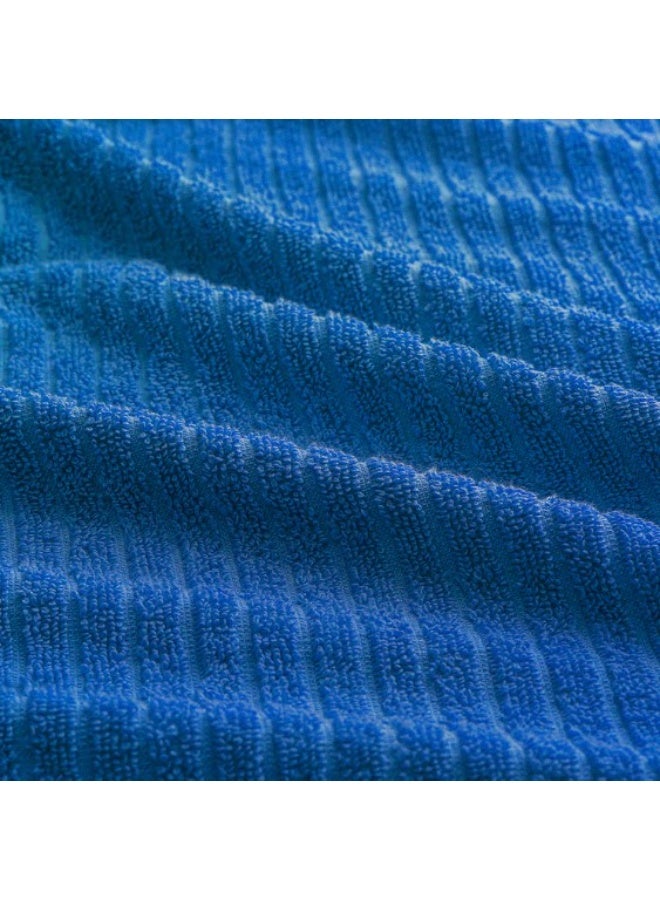 منشفة صغيرة، زرقاء زاهية، 30×30 سم - Image 2