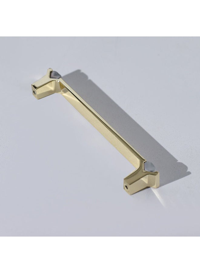 Milano Lucy Crystal Cabinet Handle  – Elegant Zinc Alloy Drawer Knob with Sparkling Design for Cabinets, Wardrobes, Dressers & Furniture Medium Gold - Image 2