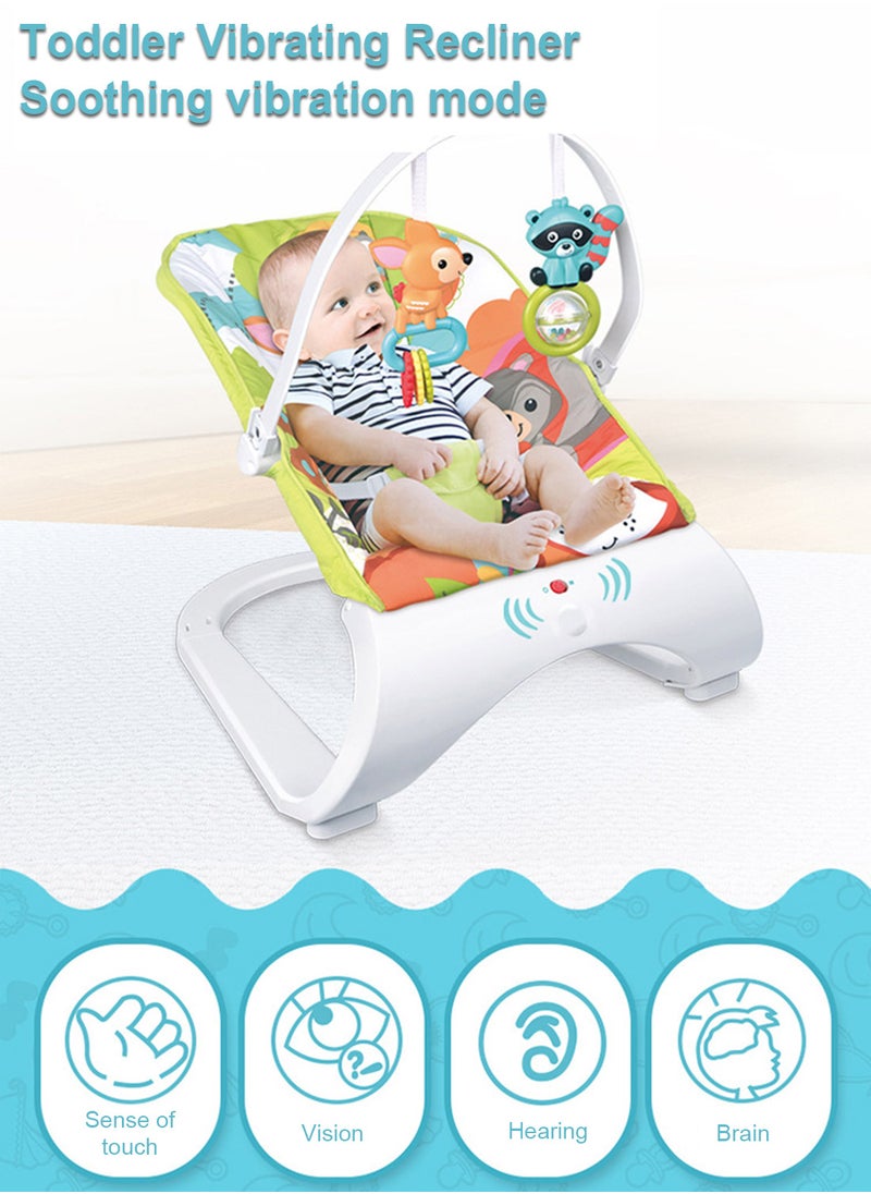 MaBaby - Vibration Baby Rocking Chair. Baby Rockers With Music, Lightweight Baby Swing, Can Lie And Sit - Image 1