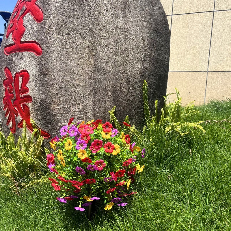 Artificial Eucalyptus Violet Flowers for Garden Decoration - Image 4