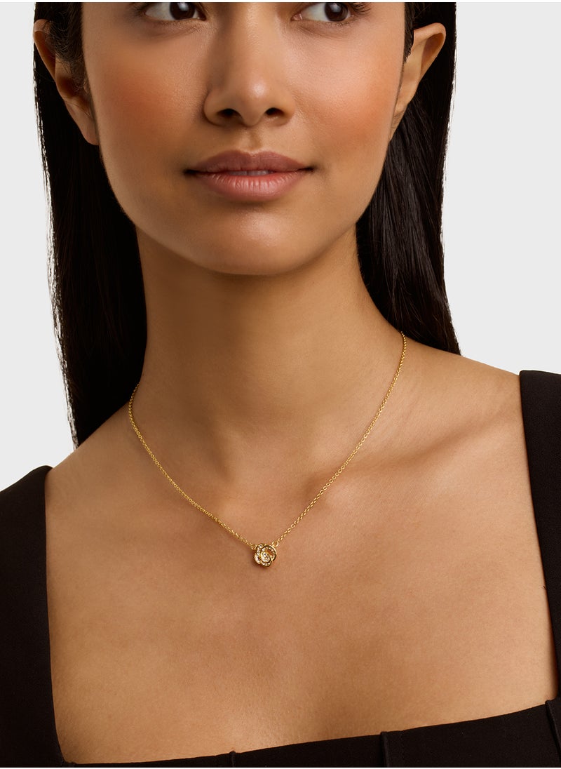 Ted Baker Crystal Flower Long Necklace  - Image 4
