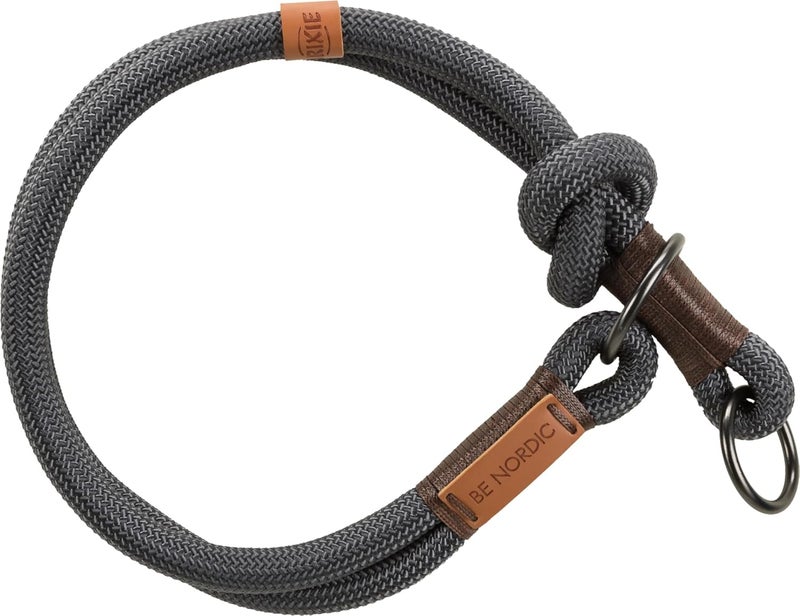 Trixie BE NORDIC Grey Choke Collar for Dogs Large - Image 2