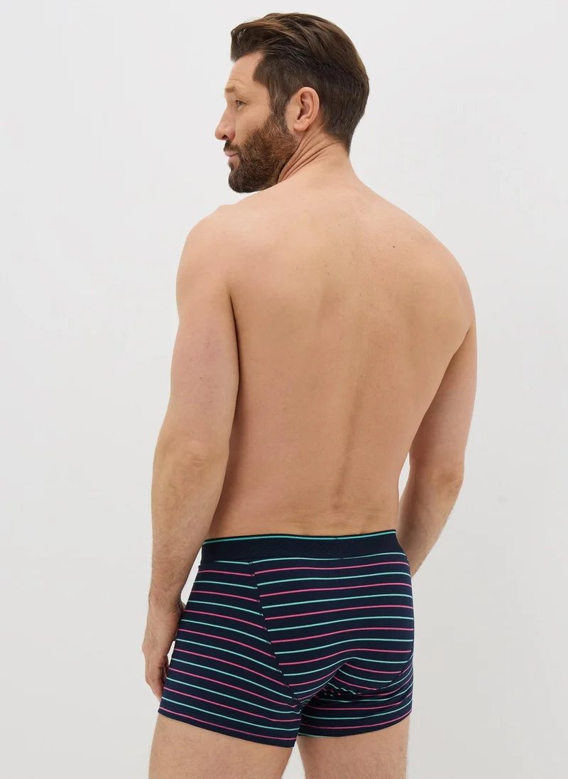Matalan 5 Pack Multicolour Patterned Keyhole Boxers