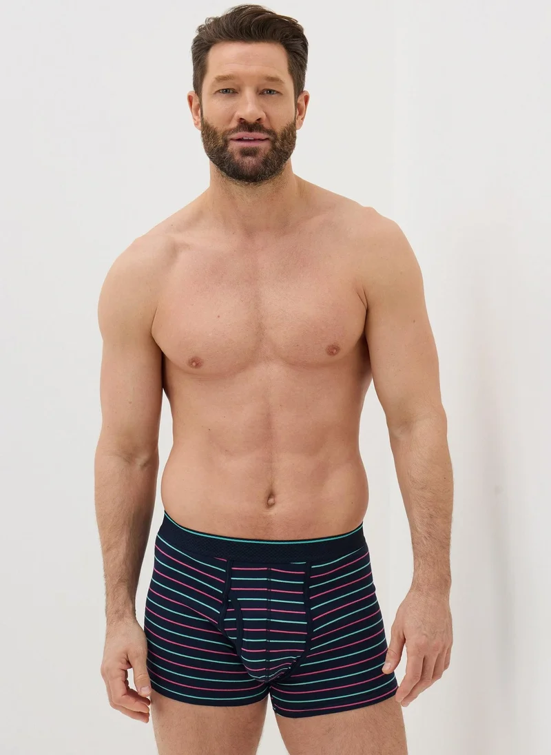 Matalan 5 Pack Multicolour Patterned Keyhole Boxers