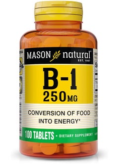 MASON Natural Vitamin B-1, 250 Mg, 100 Tablets  - Image 1