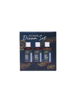 The Seaweed Bath Co. The Seaweed Bath Co Sleep Body Wash Body Cream  Bath Soak Pack Gift Set Calm Scent Vetiver  Geranium Vegan Paraben Free 6 fl oz 