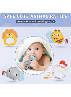 Hihonor Crib Mobile with Music and Lights | Baby Mobile for Crib | Baby Crib Toys Hanging | Nursery Mobiles for Crib | Bassinet Mobile Clip On | Crib Mobile Arm for Boys Girls Infant Toddles (Blue)  - Image 3