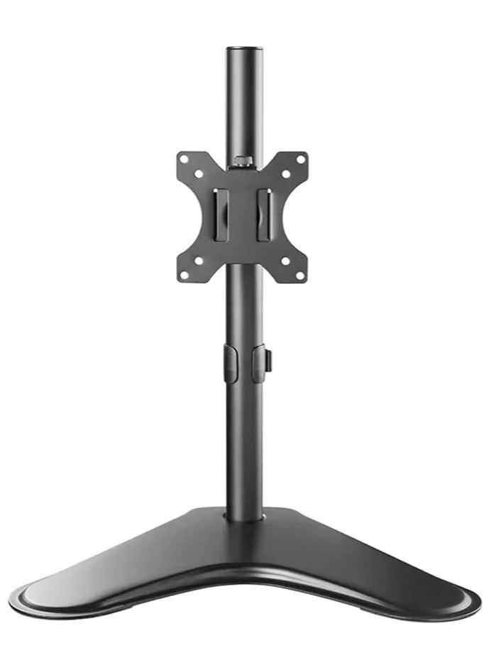 Skilltech Single-Monitor Steel Articulating Monitor Stand Premium Quality Matte Black Design with Sturdy Steel Construction Max. Capacity 8kg 17.6lbs per Screen Max. VESA 100x100 - SH T01 - Image 2