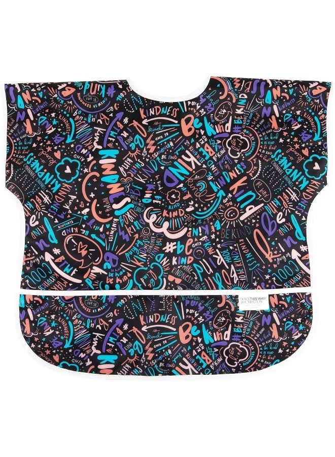 Bumkins Bibs - Toddler Bibs, Waterproof, Large for 1-3 Years, Short Sleeve - Image 1