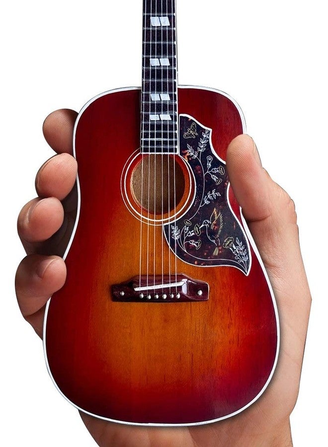 Axe Heaven Hummingbird Guitar Vintage Cherry 1:4 Scale Mini Replica Model - Image 1