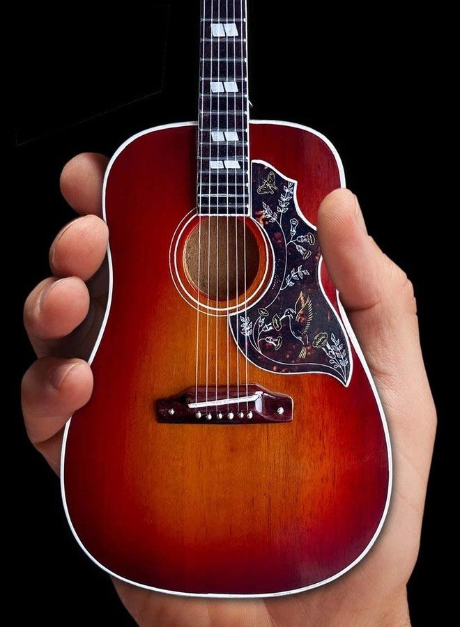 Axe Heaven Hummingbird Guitar Vintage Cherry 1:4 Scale Mini Replica Model - Image 2