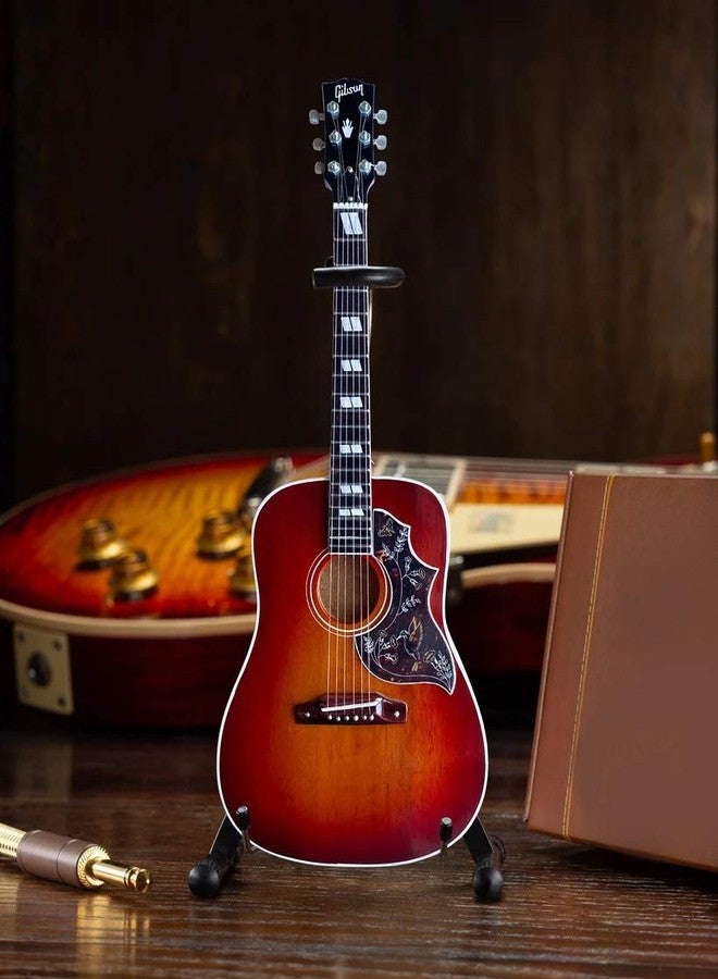 Axe Heaven Hummingbird Guitar Vintage Cherry 1:4 Scale Mini Replica Model - Image 5