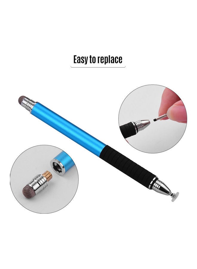 2-in-1 Precision Stylus Pen Blue - Image 4