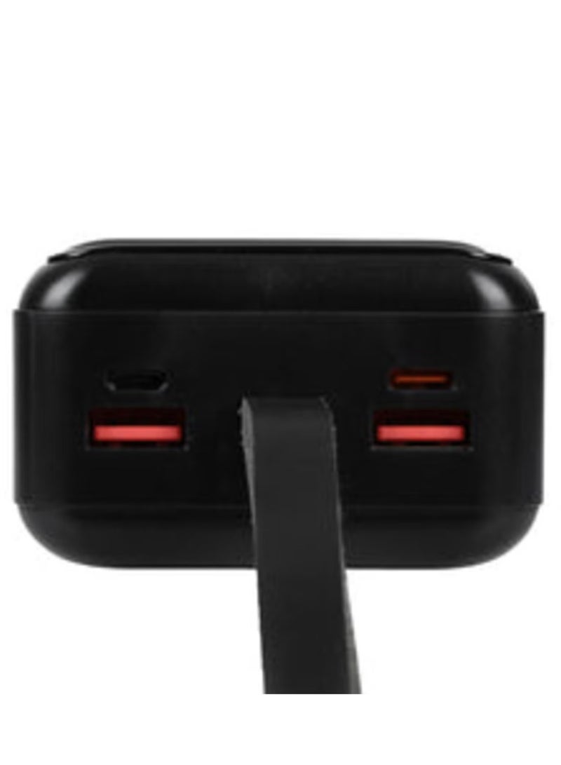 ELTRAZONE بنك طاقة بسعة 40,000mAh – شاحن محمول عالي السعة لأجهزة متعددة، شحن سريع - Image 2