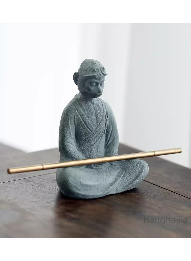 Hanghaijia 3D Relief Journey to The West Goku Monkey King Figure,Black Myth Wukong Collectible Sculpture Home Decor Accents Ornaments  - Image 5