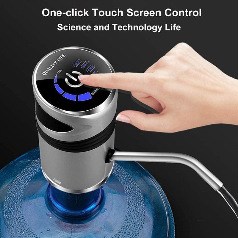 Luckam Automatic Electric Water Pump Dispenser Gallon Bottle Drinking Switch USB Charging Drinking Water Pump For Home Office - Image 2