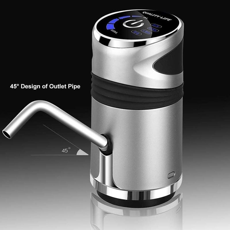 Luckam Automatic Electric Water Pump Dispenser Gallon Bottle Drinking Switch USB Charging Drinking Water Pump For Home Office - Image 3