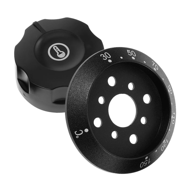 Universal Oven Stove Thermostat Knob Replacement Cover Black - Image 2