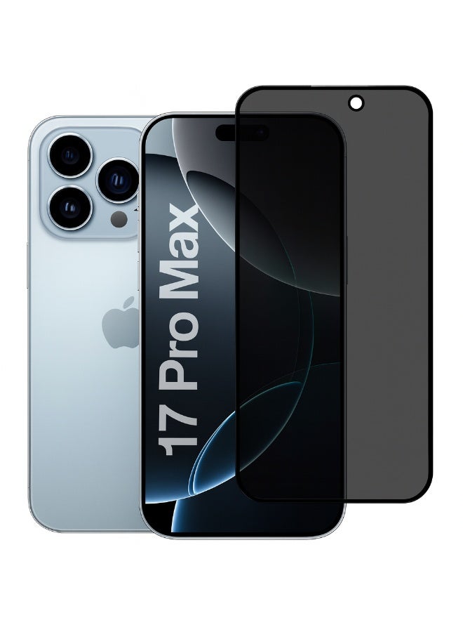 LANEX Privacy Matte Screen Protector for iPhone 17 Pro Max 6.9 – Anti-Spy Matte Film – Anti-Fingerprint – High Touch Sensitivity - Image 1