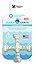 Spunky Pup Clean Earth Recycled Crossbones Made in USA Made from 100 Recycled Water Bottles Gray - Image 3