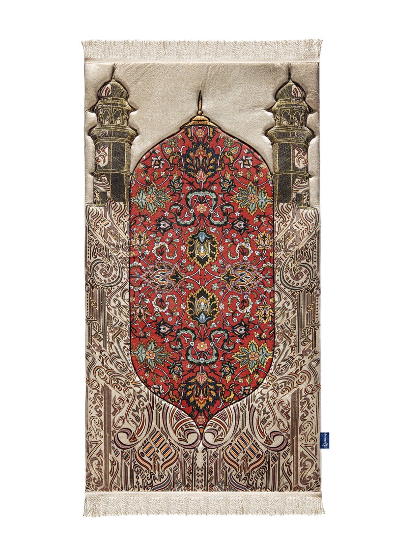 Urban rugs - Reddish Flory Premium Prayer Mat - Image 1