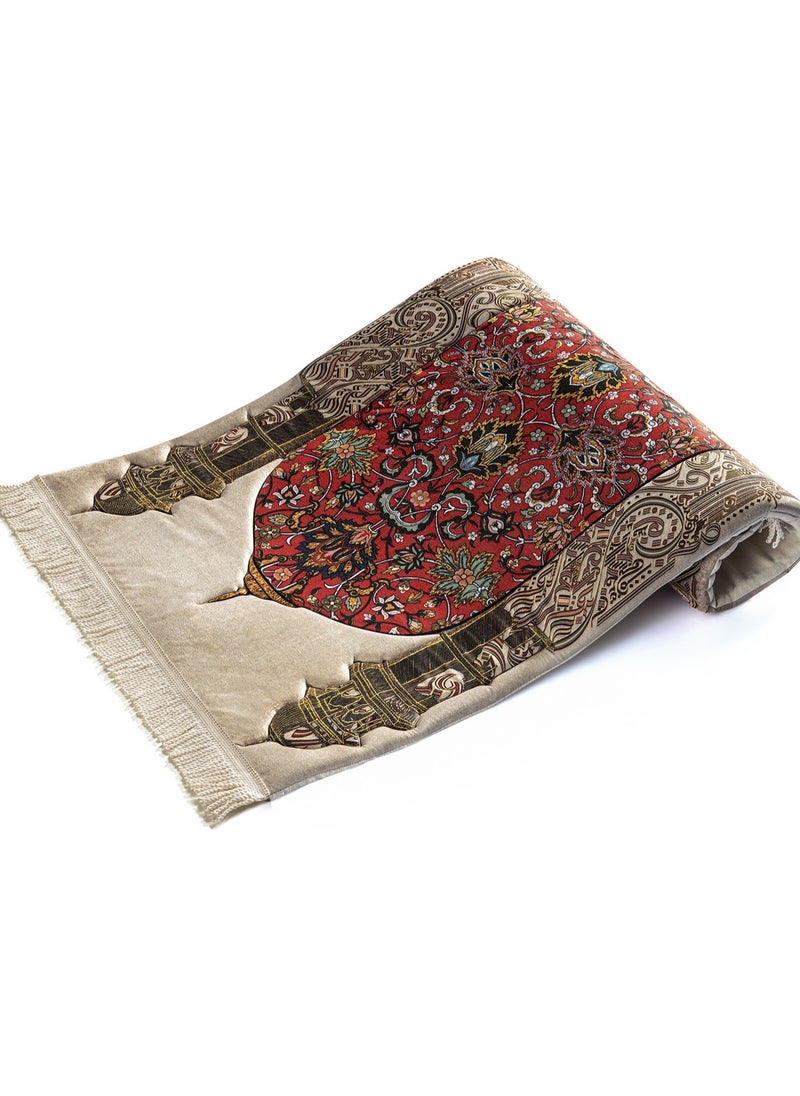 Urban rugs - Reddish Flory Premium Prayer Mat - Image 1