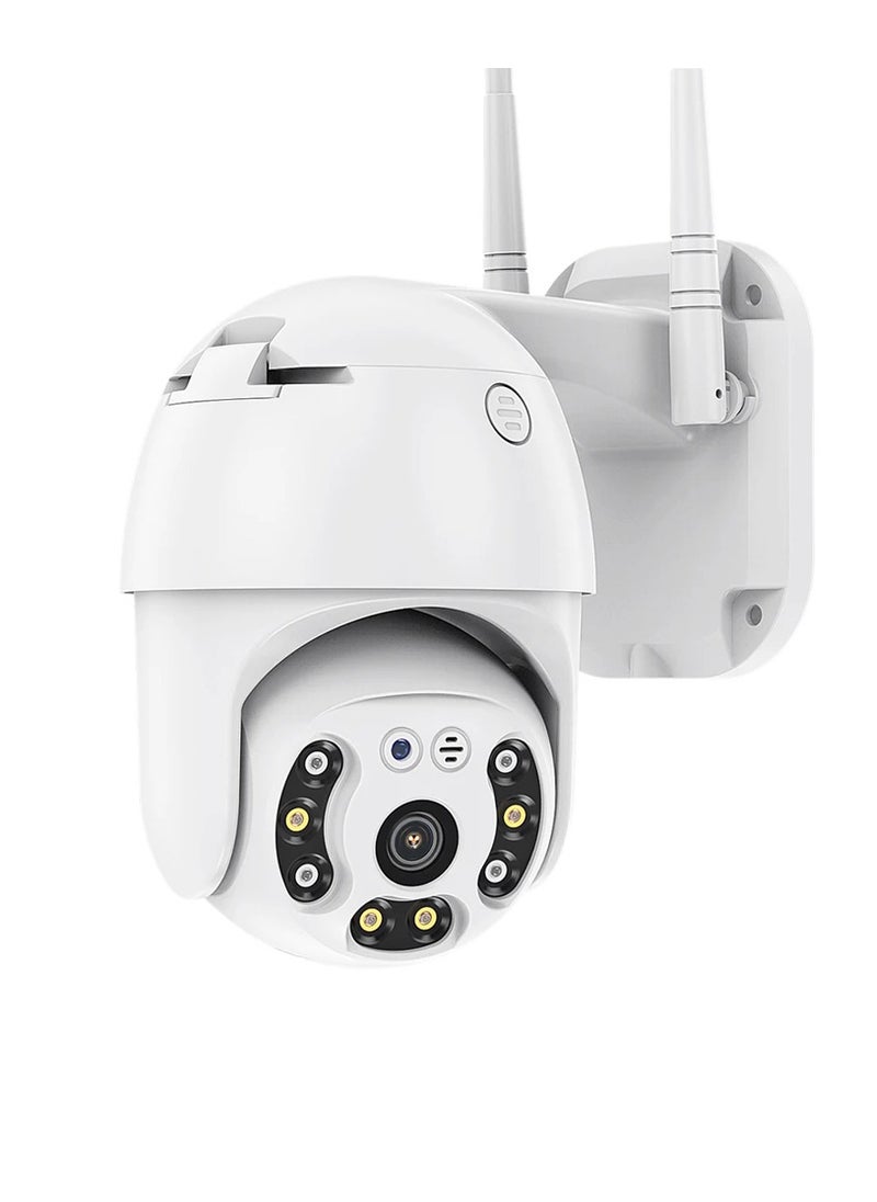 Yuwell - 1080P Full HD Outdoor Security Camera System For Home Indoor-Outdoor WiFi IP Cameras With Different Modes 360 Wireless Camera With App Control Built-In Microphone And Speaker Waterproof Camera - Image 1