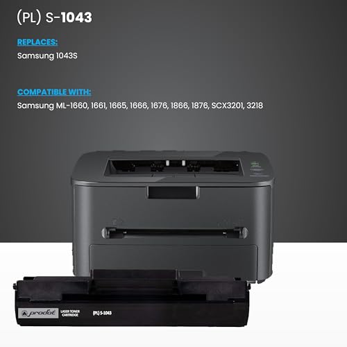 ProDot 1043 Toner Cartridge Replaces Samsung 1043S Compatible with Samsung ML-1660/1661/1665/1666/1676/1866/1876/SCX 3201/3218/3206 I 1500 Page Yield I 1 Year Warranty (1 PC) - Image 2