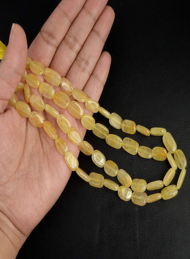 Crystu مسبحة كريستال كوارتز ذهبية بيضاوية الشكل من كريستو، مصنوعة من أحجار الكريستال، مناسبة للعلاج بالريكي والعلاج بالكريستال، للجنسين. - Image 3