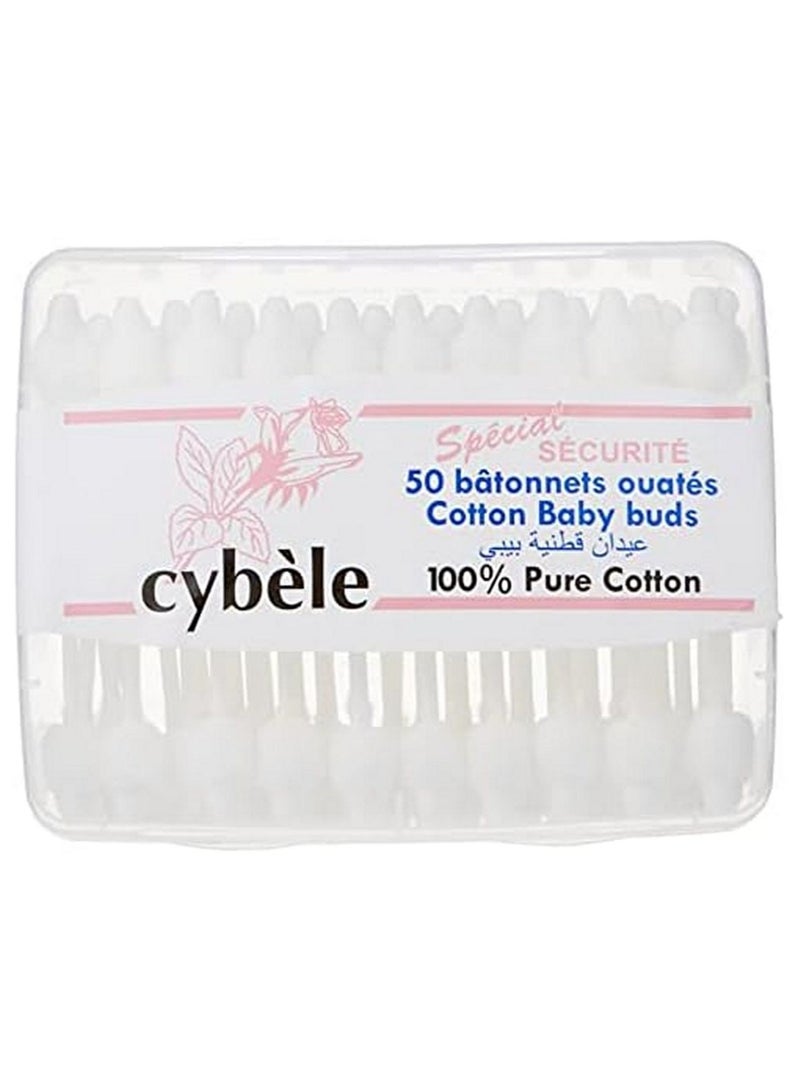 CYBELE Pure Cotton Buds 200 Pieces Pack