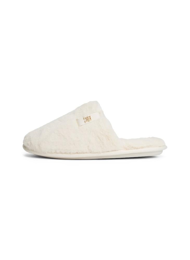 TOMMY HILFIGER Faux Fur House Shoe - Image 3