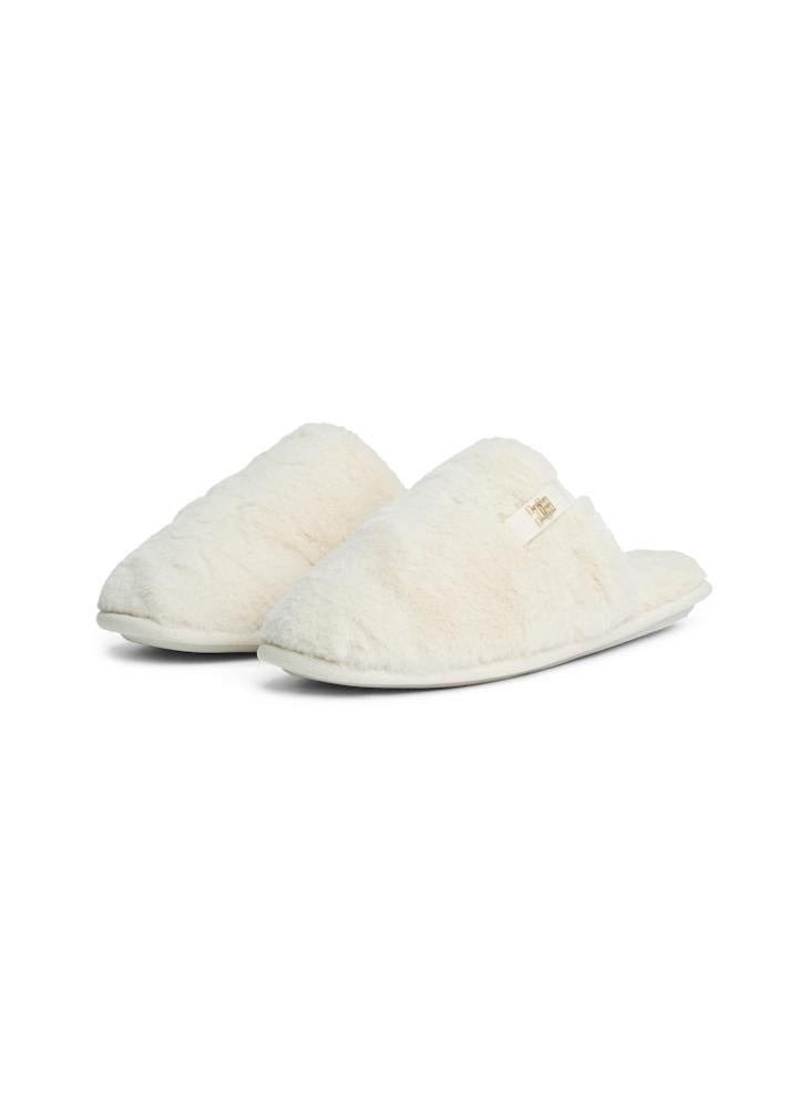 TOMMY HILFIGER Faux Fur House Shoe - Image 4