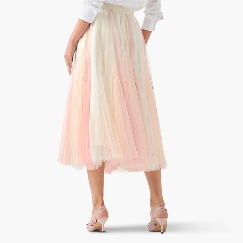 2Xtremz 2Xtremz Panelled Mesh Skirt with Elasticated Waistband