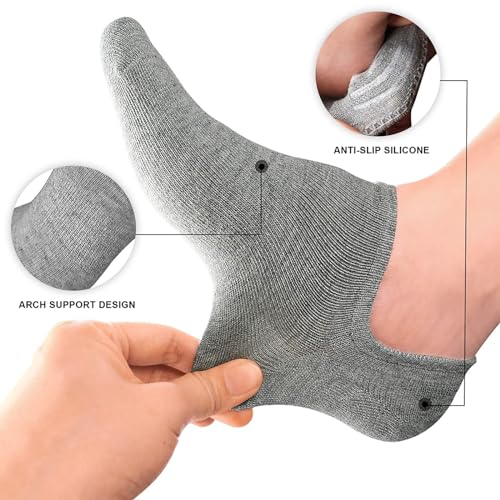 wernies Low No Show Short Socks Women Thin Non Slip Invisible Loafer Ankle Low Cut Socks 8 pairs mix of color - Image 3