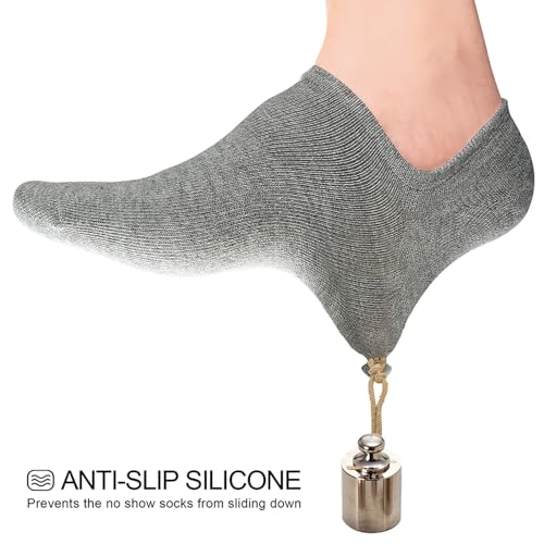 wernies Low No Show Short Socks Women Thin Non Slip Invisible Loafer Ankle Low Cut Socks 8 pairs mix of color - Image 4