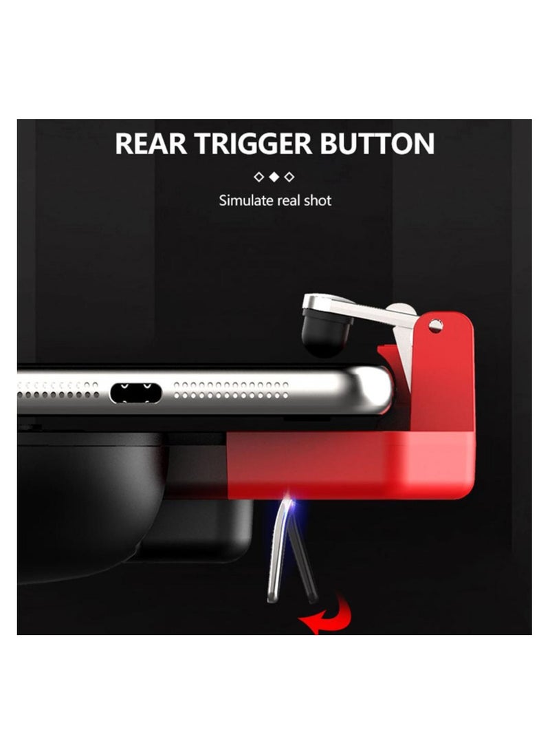 Ipega - Multi Functional Gamepad Controller and Phone Grip with Cooling Fan Rechargeable Battery Ideal for L1R1 Shooting Games - Image 1