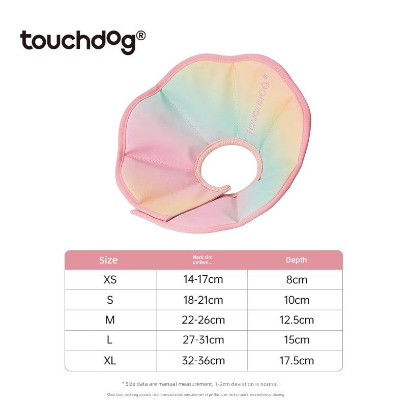 Touchdog It It Fantasy Elizabeth Circle Pet Cat Dog Anti-licking Neck Collar Sterilization Shame Collar Headgear - Image 3