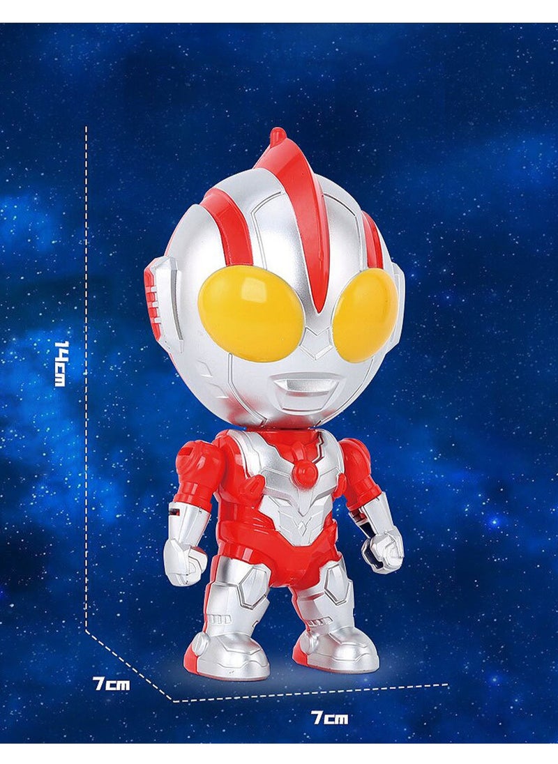 Generic - Beyblade Toy Red Ultraman With Light And Music Suitable For Children's Birthday Party Gift - Image 1