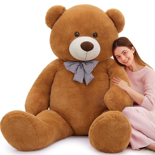 MaoGoLan Giant Teddy Bear 6 Feet Tall Dark Brown Human Size Big Teddy Bear Stuffed Animal for BoyfriendGirlfriendWife on Valentines DayChristmasBirthday - Image 1