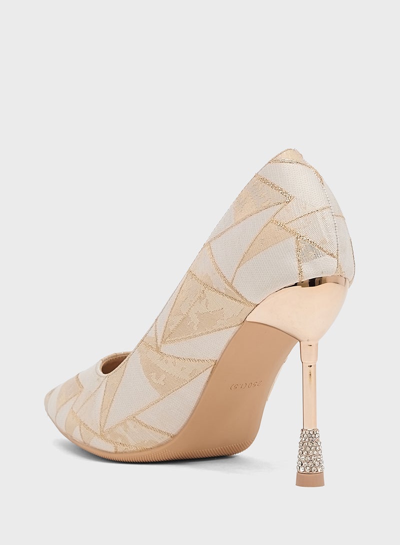 Khizana High Heeled Pump - Image 3