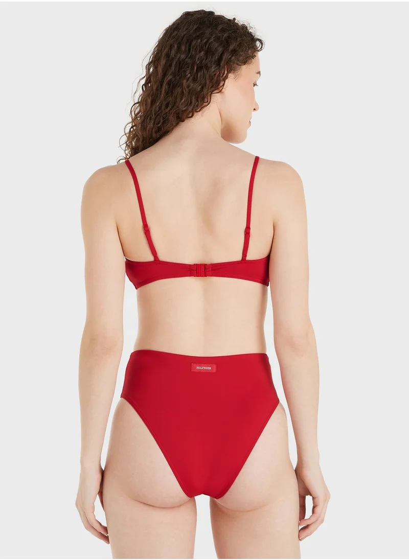 TOMMY HILFIGER High Waist Cheeky Bikini Bottom